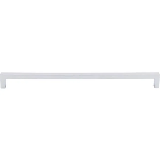 Top Knobs Square Bar Pull 12 5/8 Inch (c-c) Polished Chrome