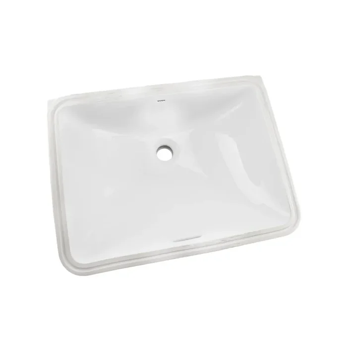 TOTO 20” Rectangular Undermount Bathroom Sink with CEFIONTECT, Cotton White