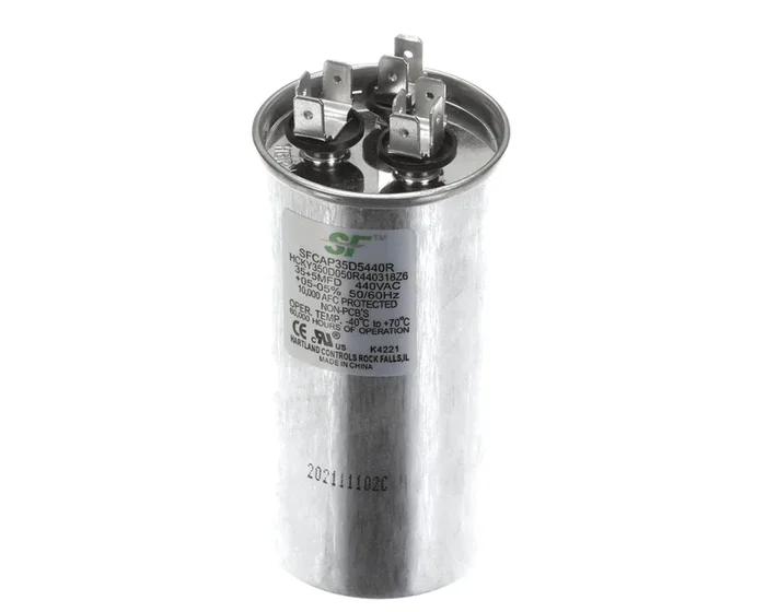 Trane SFCAP35D5440 Capacitor 35+5MFD 440V Oval R