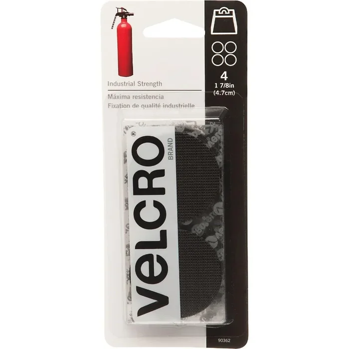 Velcro 90362 VELCRO Brand 1-7/8 In. Hook & Loop Disc (4 Ct.)