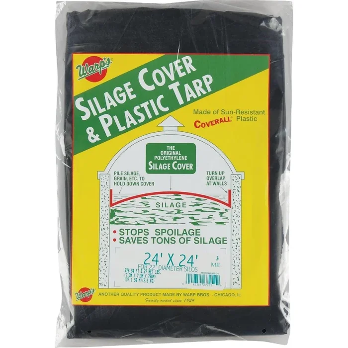 Warp’s SSC-24 Coverall Polyethylene 3 Mil Silage Cover