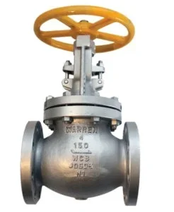Warren Alloy 32155C8 Globe Valve 150# CS FLGD