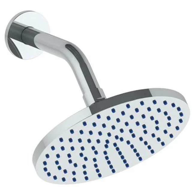 Watermark Wall Mounted Showerhead, 6”dia, with 6” Arm and Flange