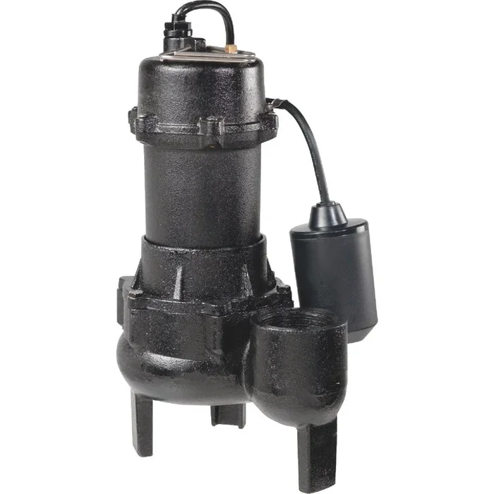 Wayne Water Systems RPP50 Wayne 1/2 H.P. Cast Iron Sewage Ejector Pump w/Tether Switch