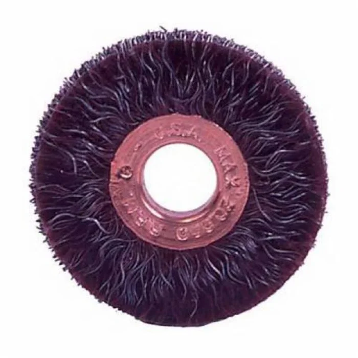 Weiler 35808 Polyflex Wheel Brush 3 in Diameter 1/4 in Width 20000 RPM