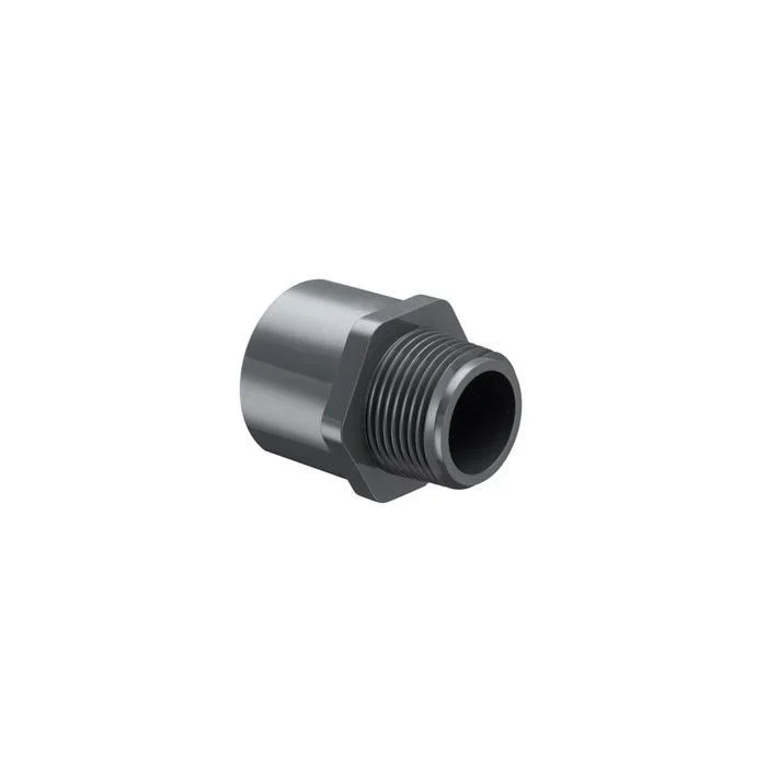 Winston Basics 836-012 1-1/4 PVC S80 SOC X MPT ADPT