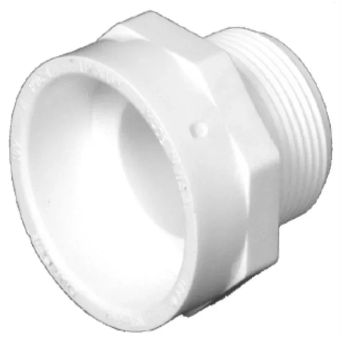 Winston Basics PVC001091000 1-1/2 PVC DWV Male Adpt