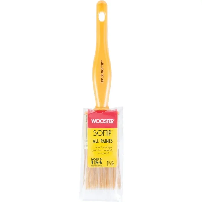 Wooster Brush Q3108-11/2 Softip 1-1/2 In. Flat Sash Paint Brush