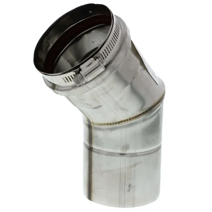 Z-Flex 2SVEEWCF0345 Z-Vent Single Wall Elbow 3 Diameter