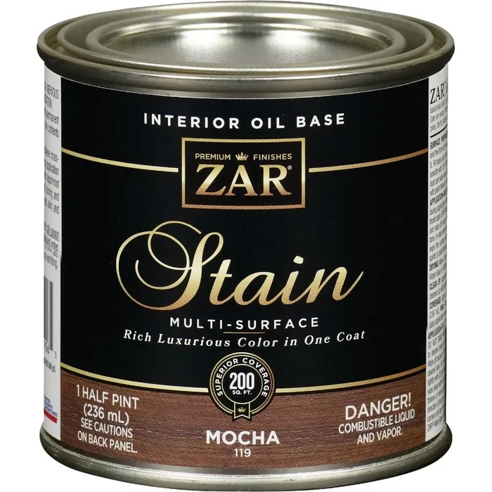 ZAR 11906 Mocha Oil-Based Wood Stain